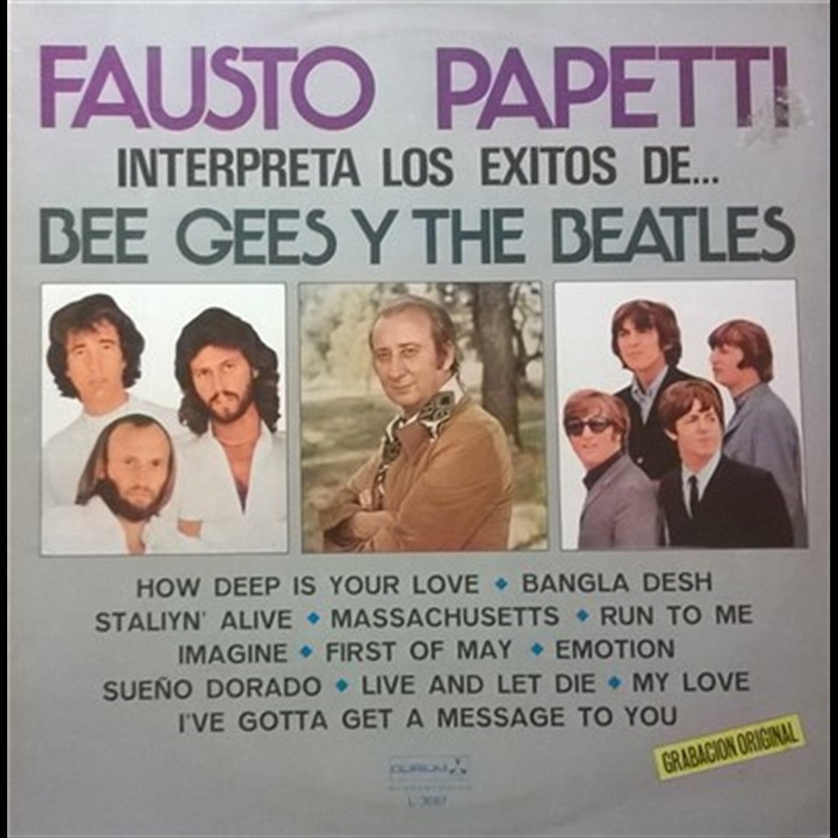 Interpreta Los Exitos DeBee Gees Y The Beatles | Fausto Papetti