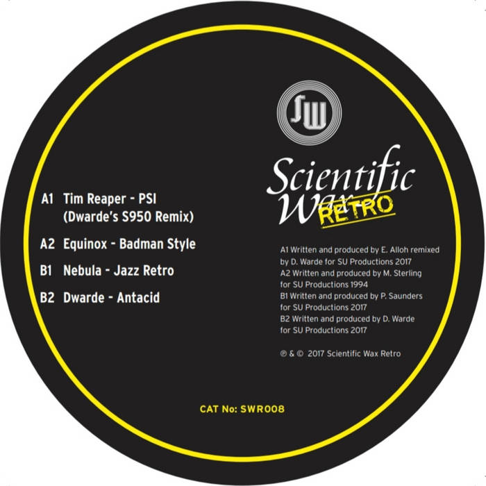 Sci Wax Retro Vol 8 | Tim Reaper, Equinox, Nebula, Dwarde