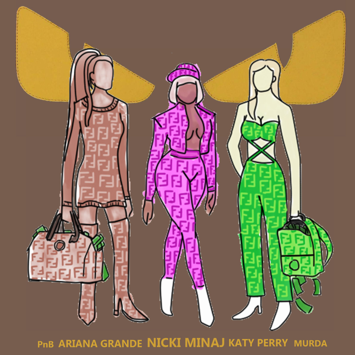 PnB Rock, Murda Beatz FENDI feat. Nicki Ariana Grande, Katy Perry | ღKINDWRLD MUSICღ