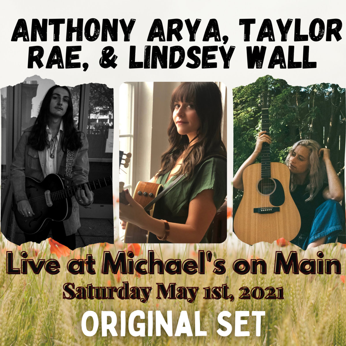 Anthony Arya, Taylor Rae, & Lindsey Wall: Live at Michael's on Main