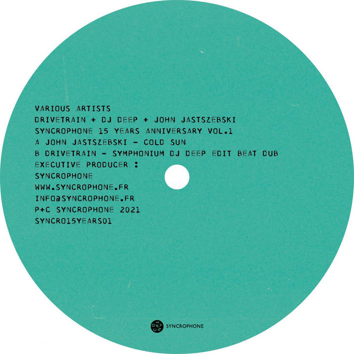Syncrophone 15 Years Anniversary Vol.1 | Various Artists | SYNCROPHONE