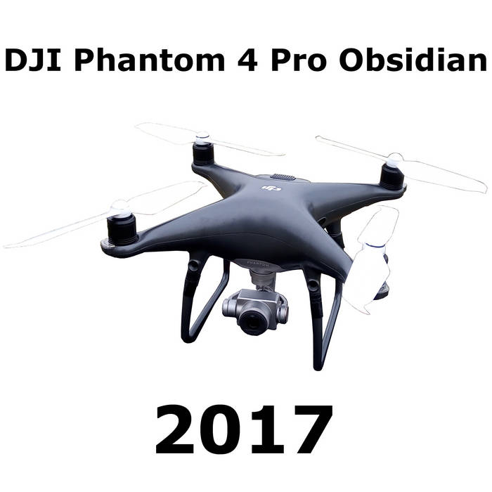 DJI Phantom 4 Pro Obsidian 2017 UAD uncrewed aerial vehicle drone  quadcopter | Krampfstadt Studio