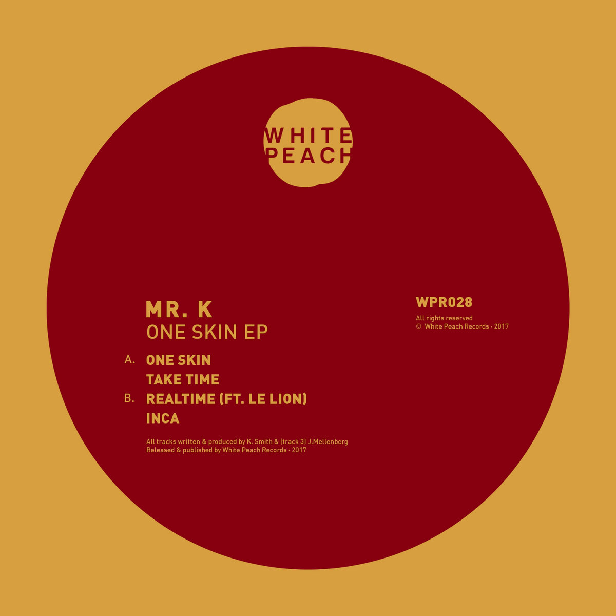 WPR028 - One Skin EP | Mr.K | White Peach