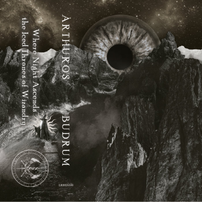 portada de Where Night Ascends the Iced Thrones of Wizandry (Split)