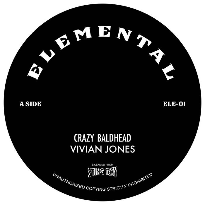 Johnny's - Change the era-201ix- キンブレ Vivian Jones - Crazy Baldhead (Elemental Records) ELE-01