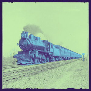 Golden Shoals — Blue Railroad Train