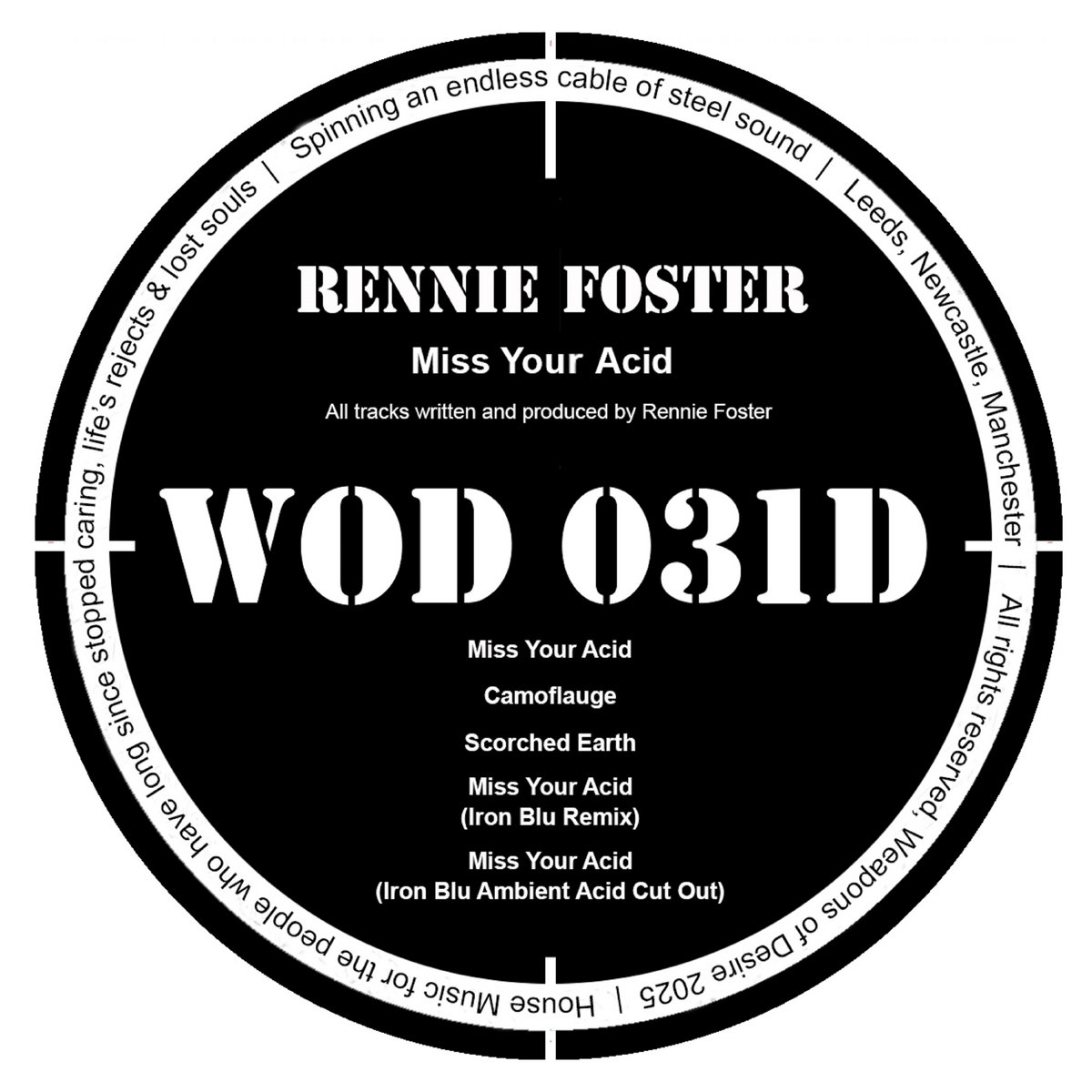 WOD028D Snuffo - Down Memory Lane | Weapons Of Desire