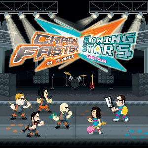 crashfaster vs The Glowing Stars cover