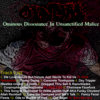 Ominous Dissonance In Unsanctified Malice Cover Art