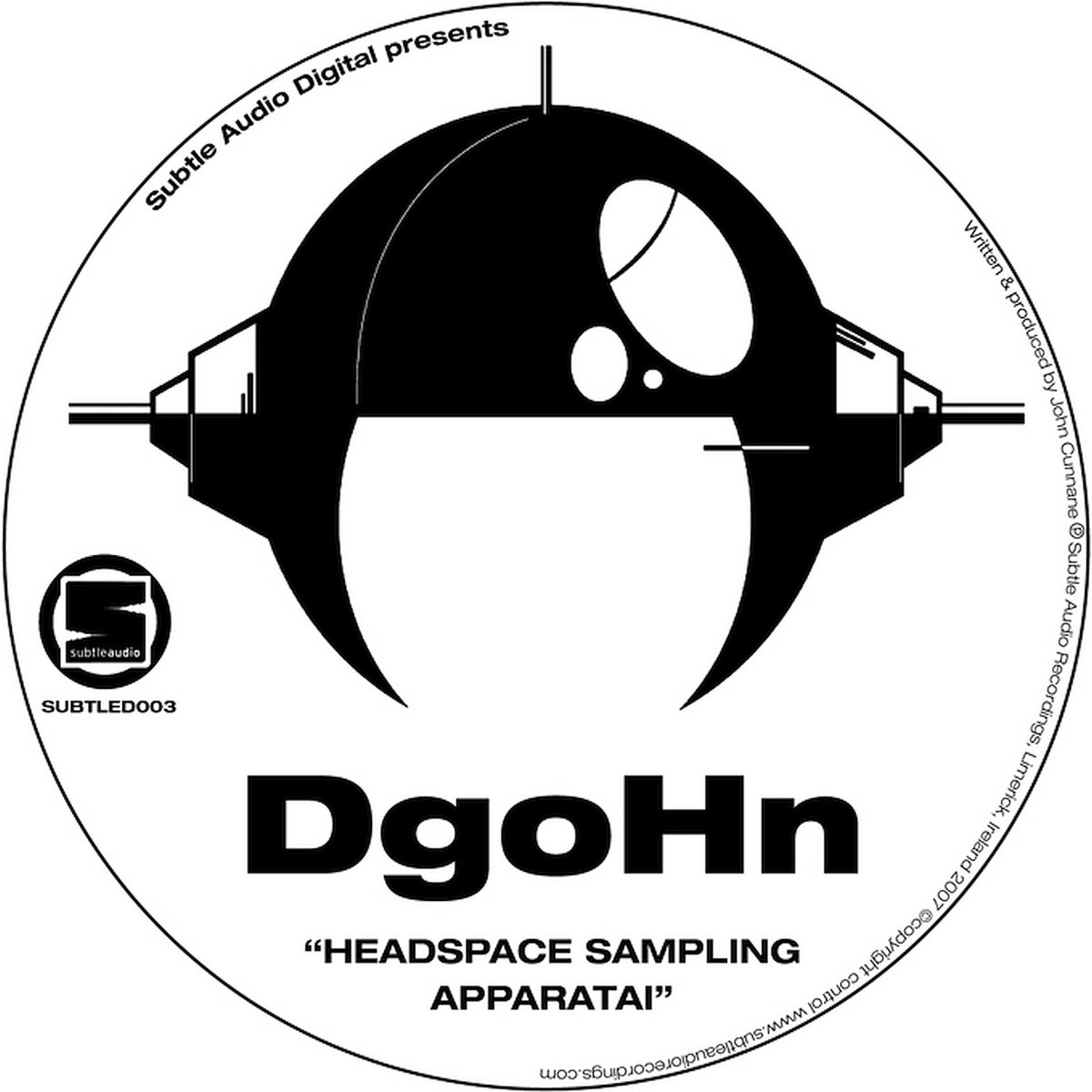 SUBTLED003 :: dgoHn - Headspace Sampling Apparatai cover