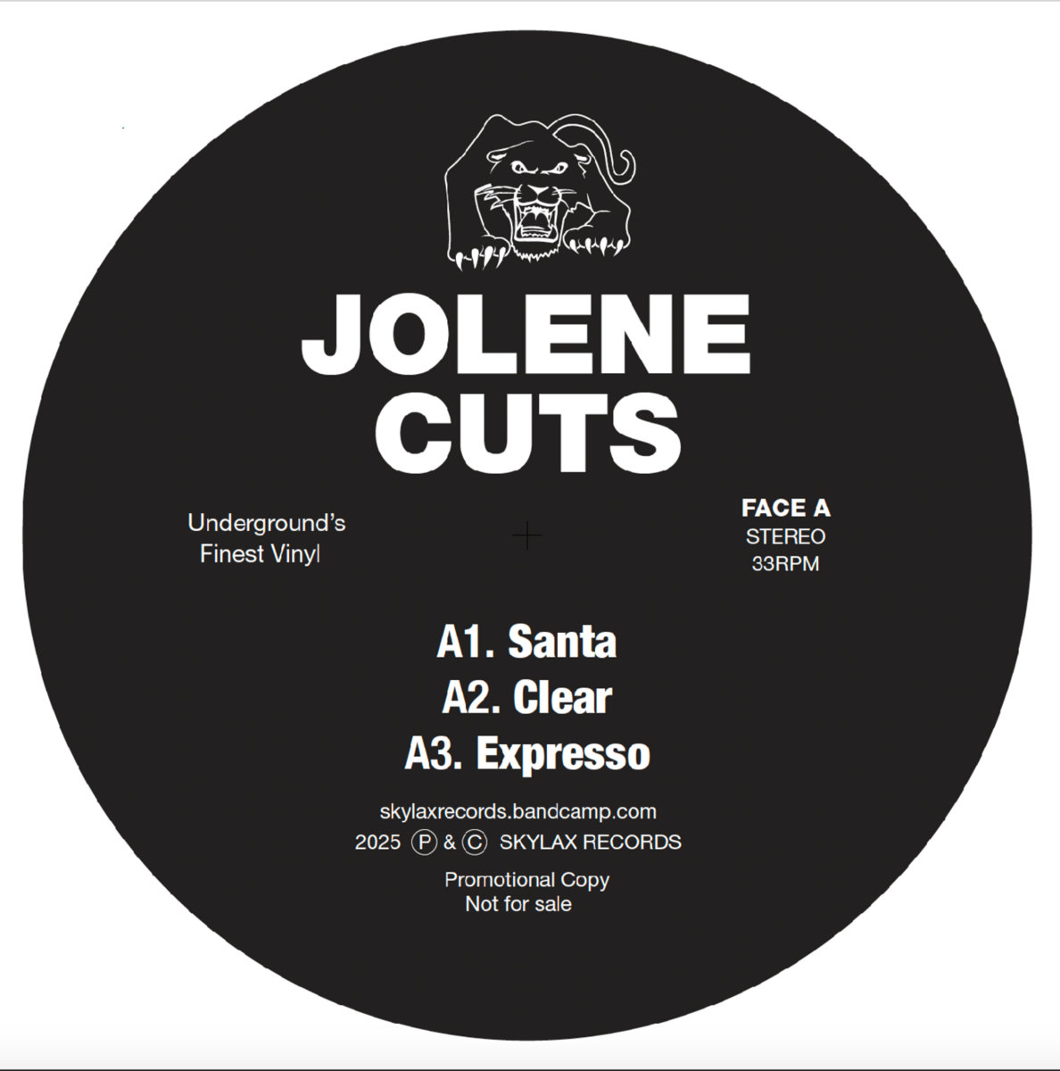 Jolene Cuts #1 (Vinyl Only - JS Edits #1) | Jolene | SKYLAX RECORDS