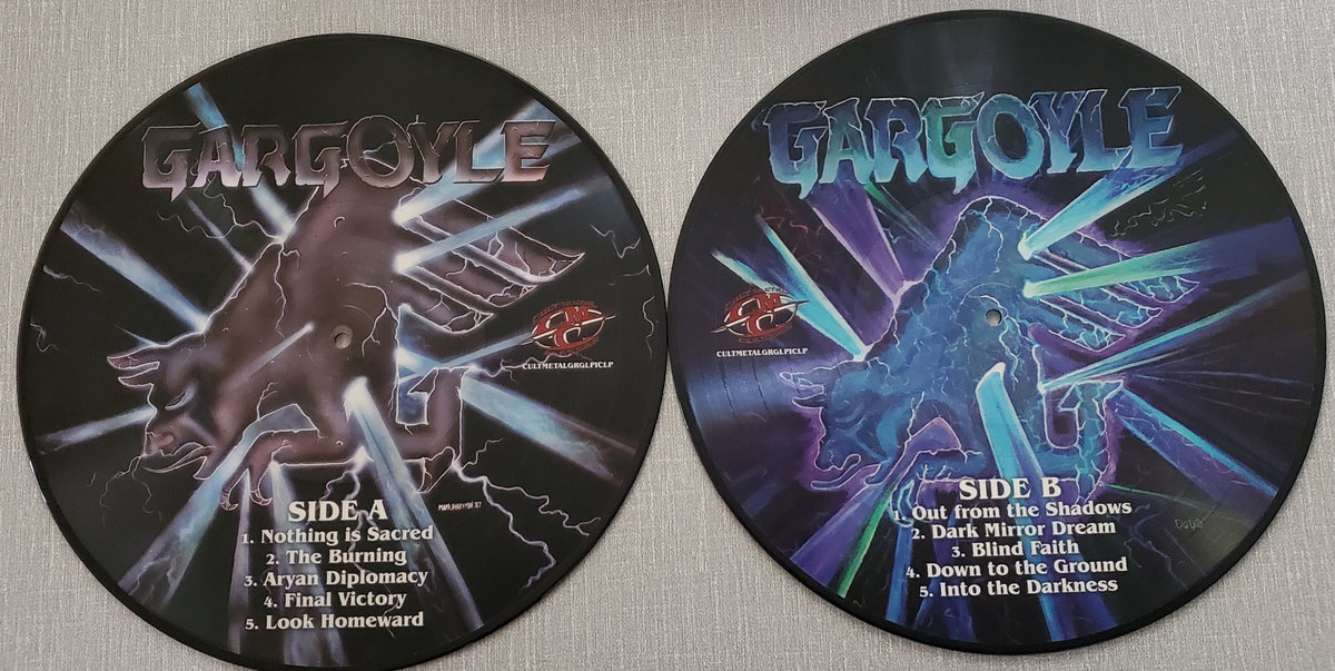 GARGOYLE 1988 debut Picture Disc | Gargoyle
