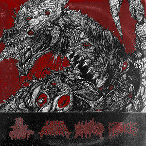 FOUR HEADED BEAST (SPLIT) cover