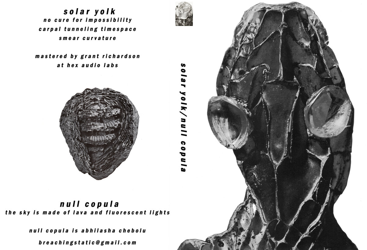 Album artwork for 'Solar Yolk/Null Copula' by Solar Yolk and Null Copula