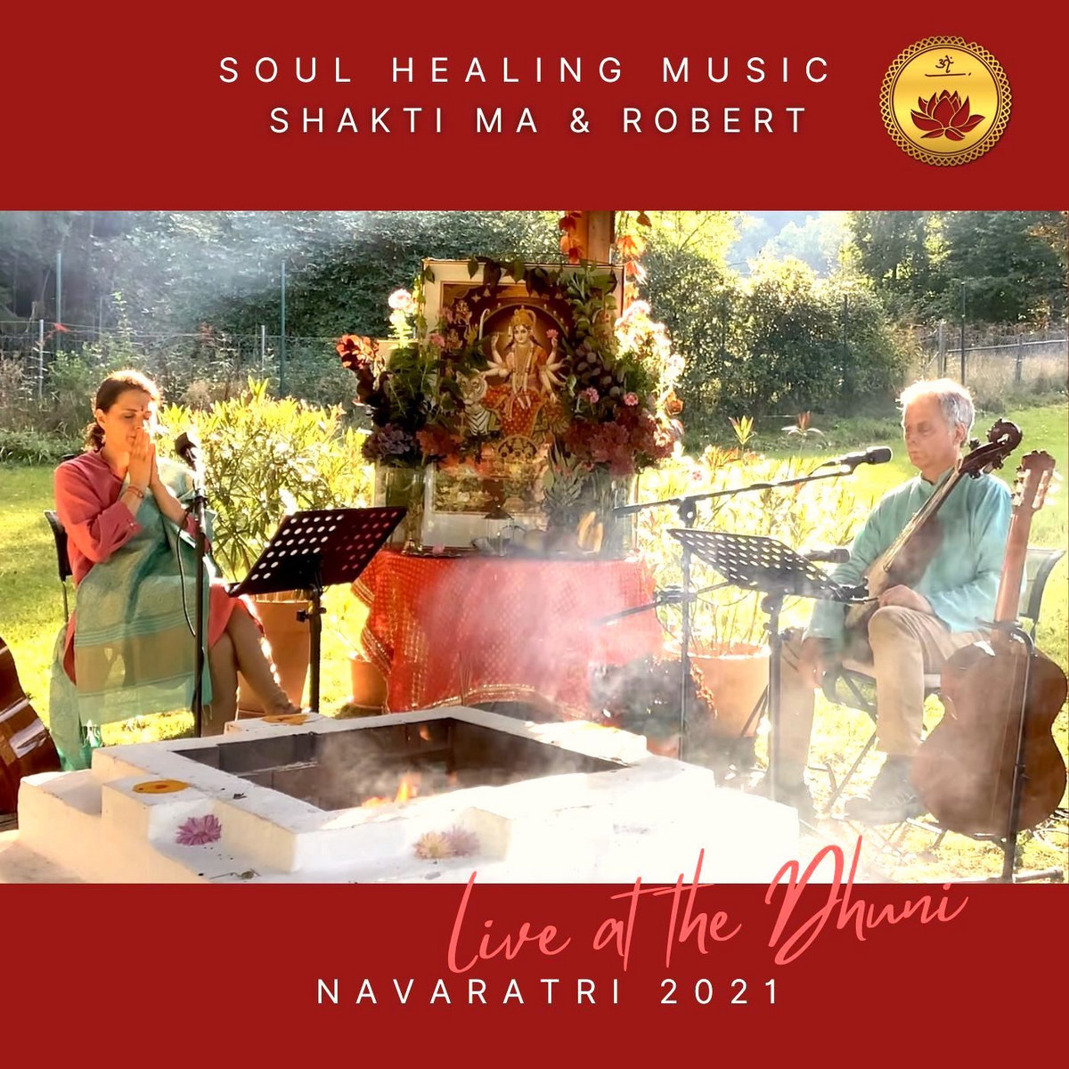 Shakti Ma & Robert at Navaratri - Live at the Dhuni