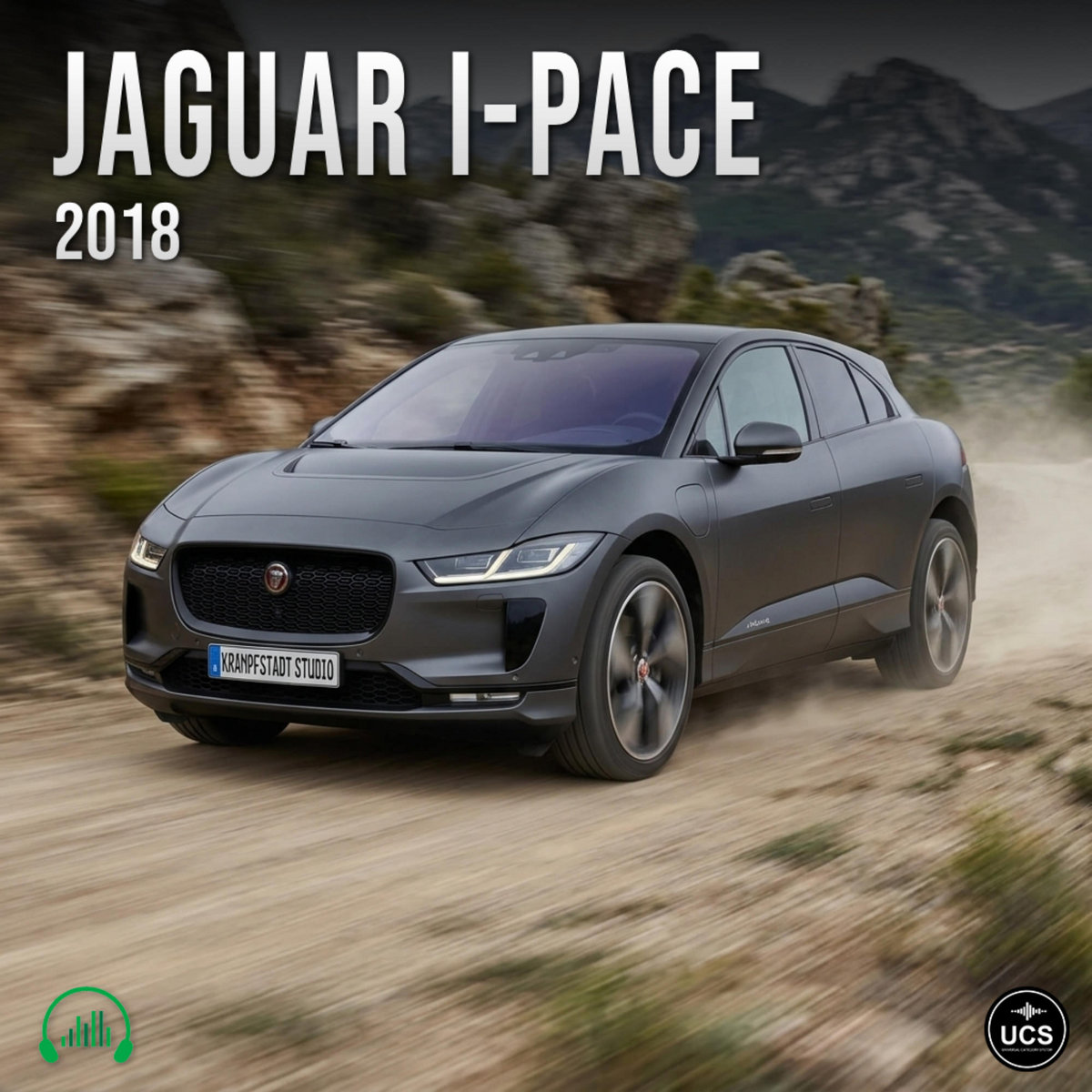 Jaguar I-Pace 2018 electric compact crossover SUV sport utility vehicle