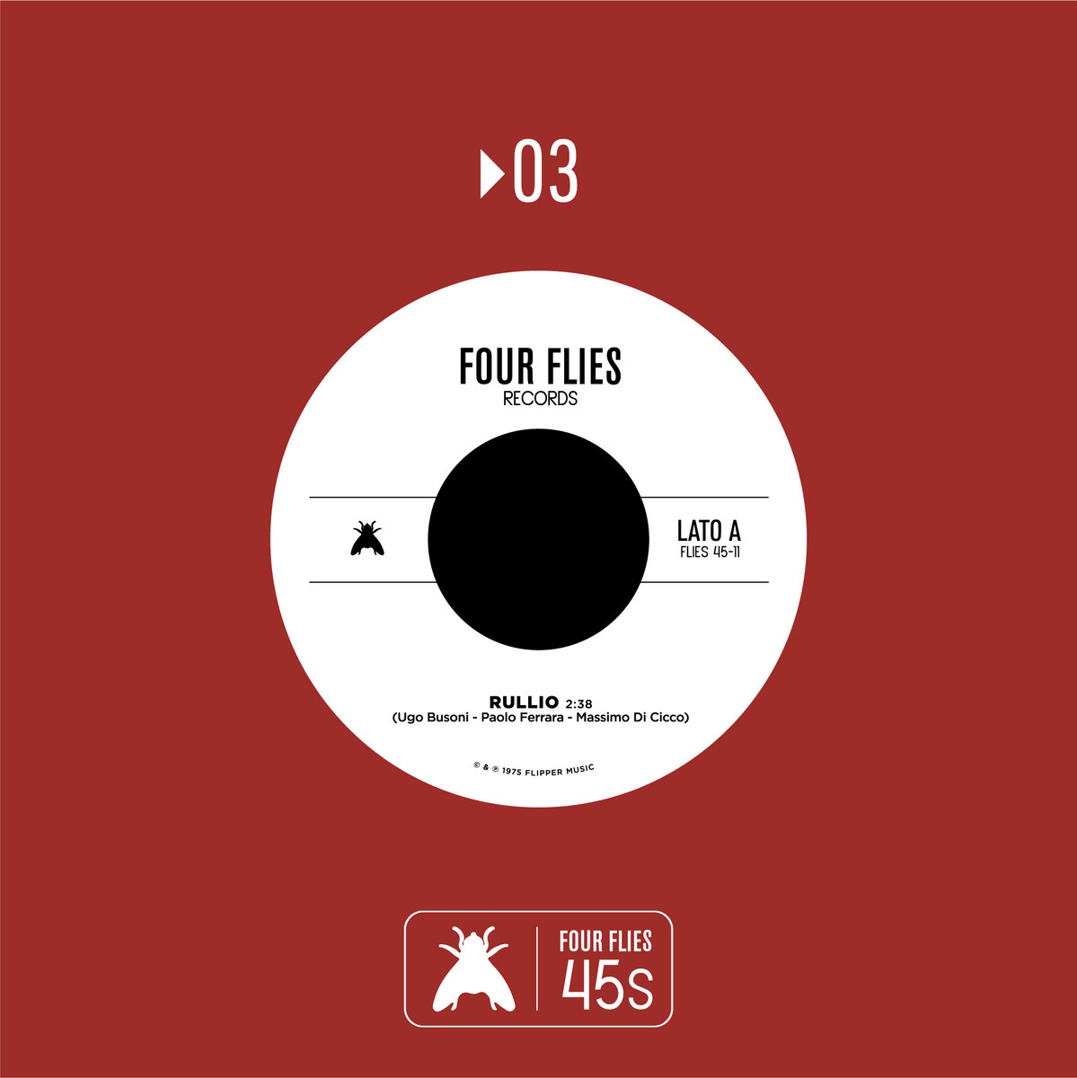 Rullio / Violenza | UGO BUSONI / GERARDO IACOUCCI | Four Flies Records