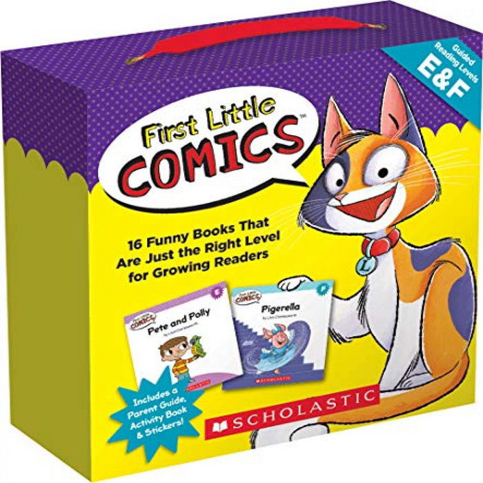 READ [EBOOK EPUB KINDLE PDF] First Little Comics Parent Pack: Levels E ...