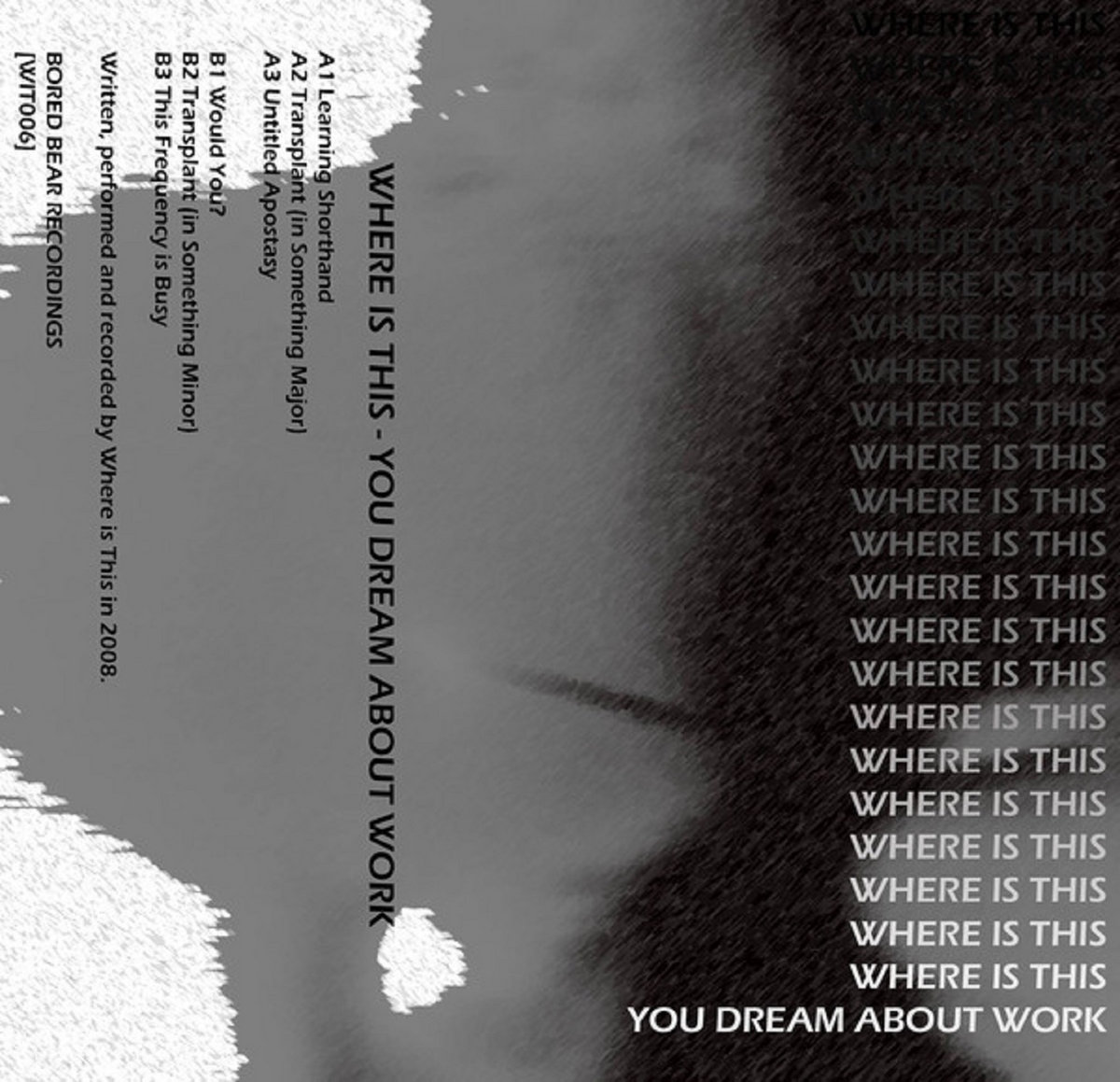 You Dream About Work cover
