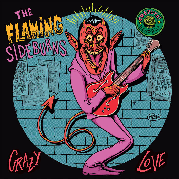 HELLACOPTERS & FLAMING SIDEBURNS カップリング HELLACOPTERS & FLAMING SIDEBURNS カップリング Crazy Love 7