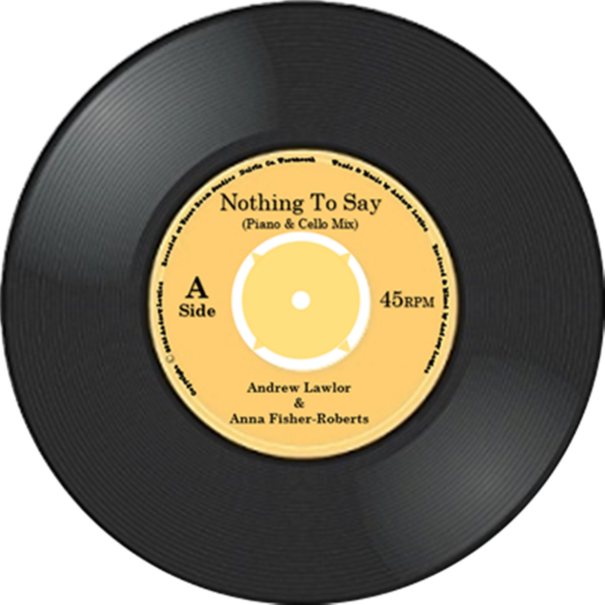 Nothing To Say (Double A Side Single) cover