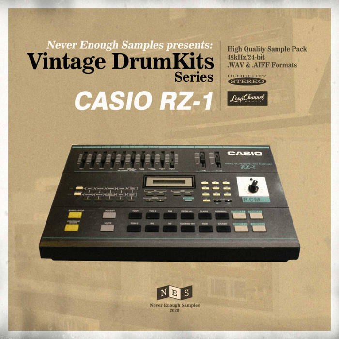 DrumKits CASIO RZ-1 Never Enough Samples