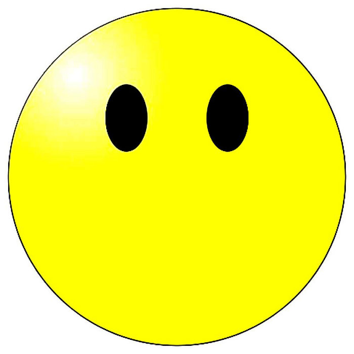 Смайлик без рта. Смайлик без улыбки. Смайл без рта. Смайлик без улыбки для рефлексии. Желтый смайлик без рта