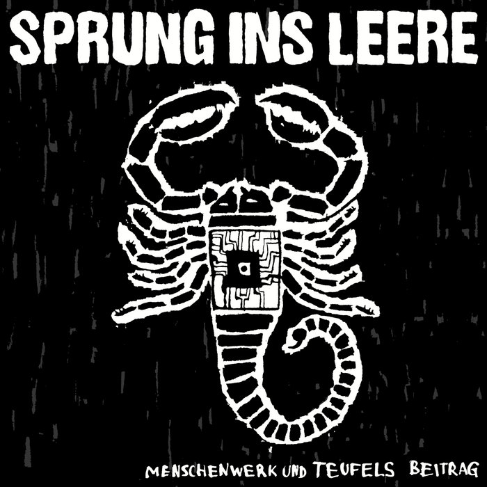 Pochette de Menschenwerk und Teufels Beitrag par Sprung ins Leere