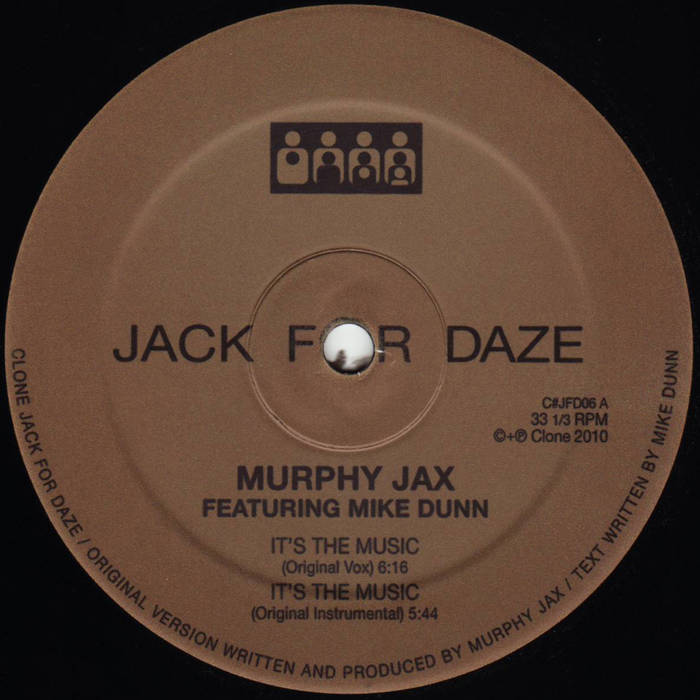 It's The Music (Original Mix) | Murphy Jax ft Mike Dunn | Clone