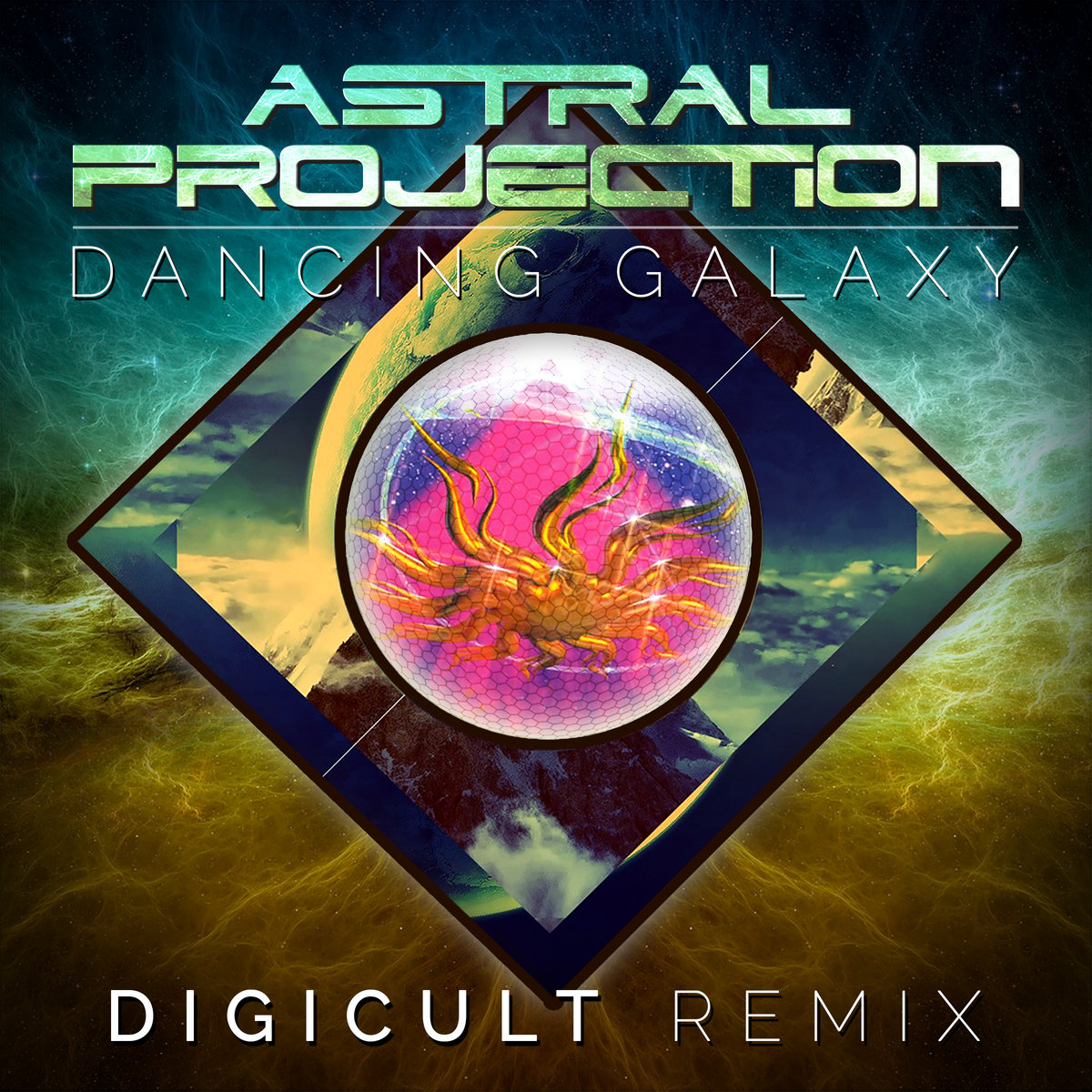 Dancing Galaxy (Digicult rmx) | ASTRAL PROJECTION | Dacru Records