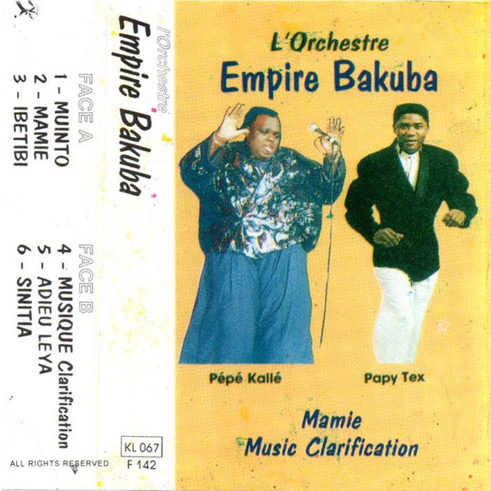 洋楽 Orchestre Pepelepe - Mulambo L'ORCHESTRE EMPIRE BAKUBA - Mamie Music Clarification