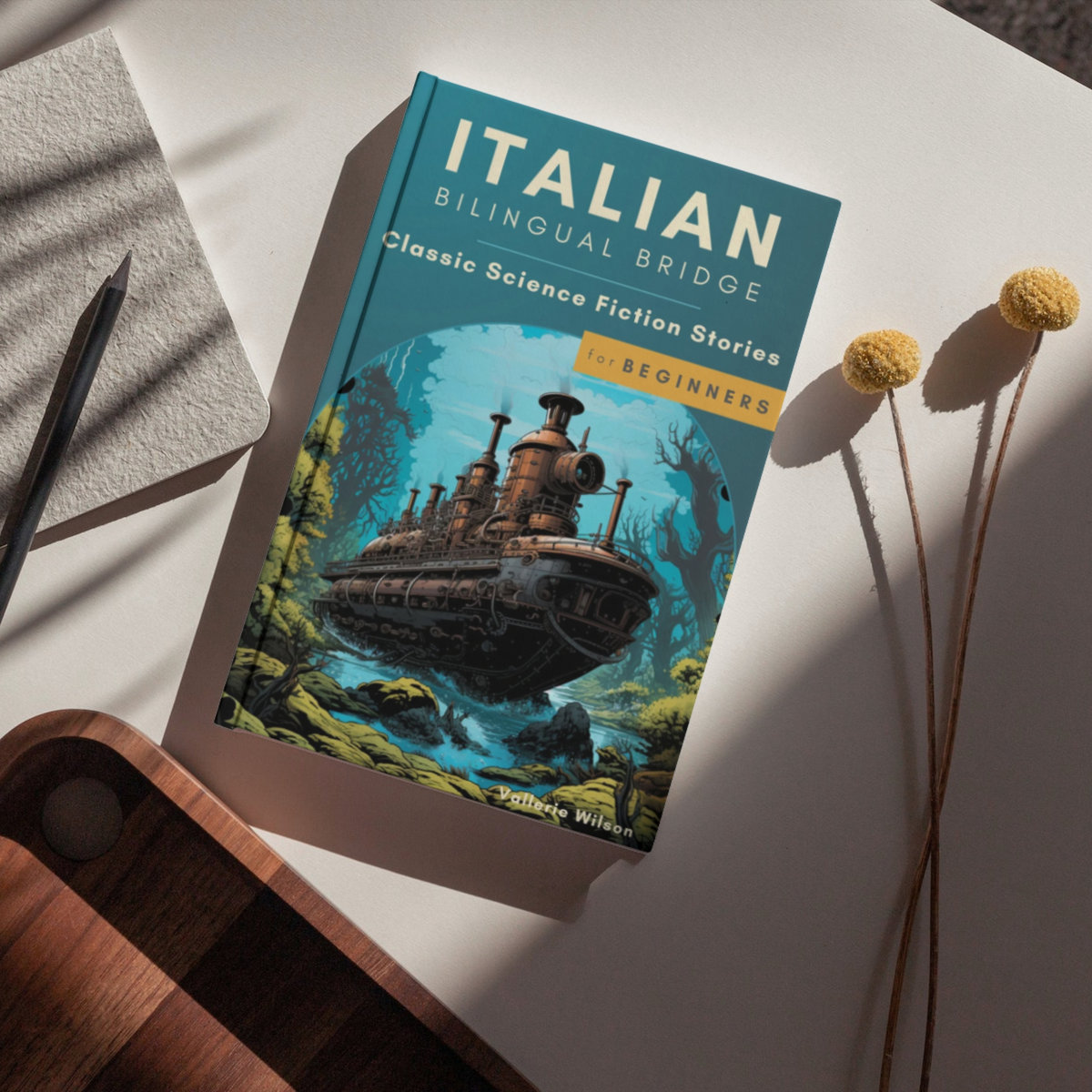 Italian Bilingual Bridge: Classic Science Fiction Stories for Beginners cover