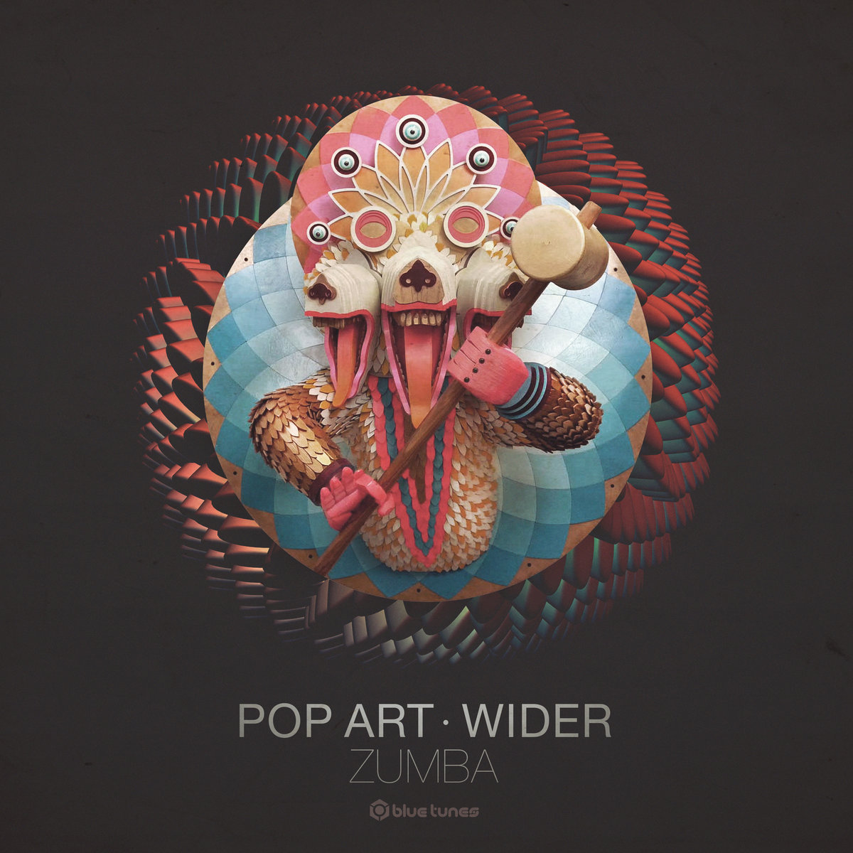 Zumba Pop Art Wider Blue Tunes Records