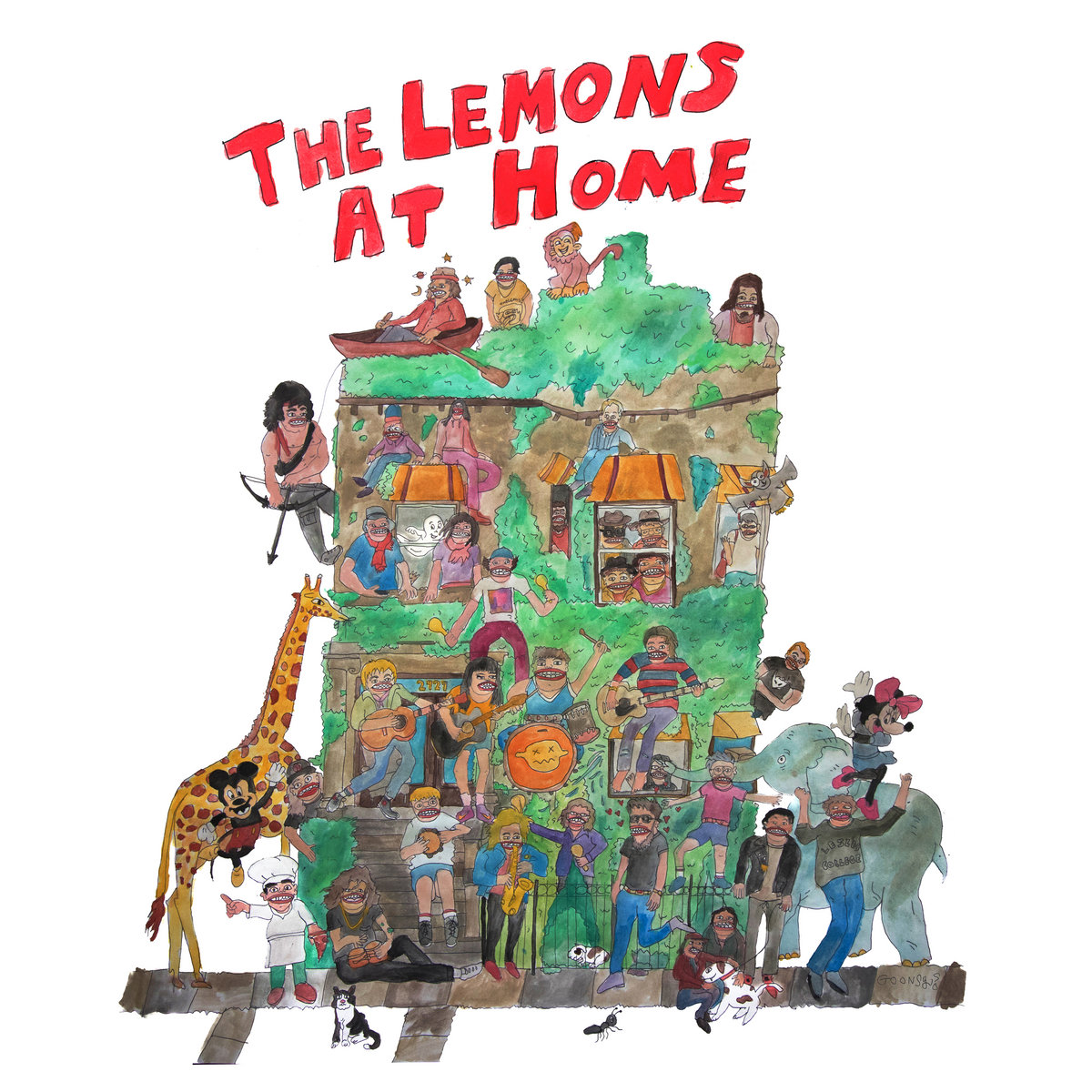 cover art for WABB-055 The Lemons At Home