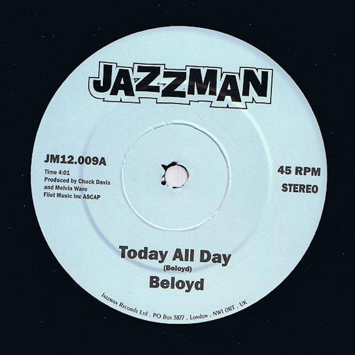 BELOYD/TODAY ALL DAY JAZZMAN 人気盤 Today All Day / Get Into To Your Life | Beloyd | Jazzman 12s