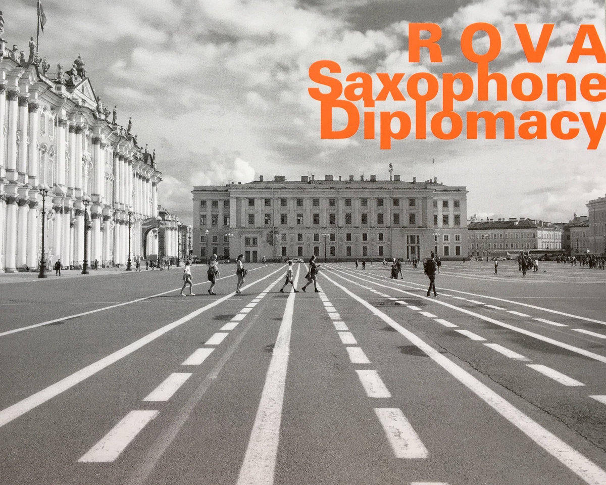 洋楽 Vozes da Raiva II CD Saxophone Diplomacy (1985; reissued 2019) | Rova Saxophone Quartet