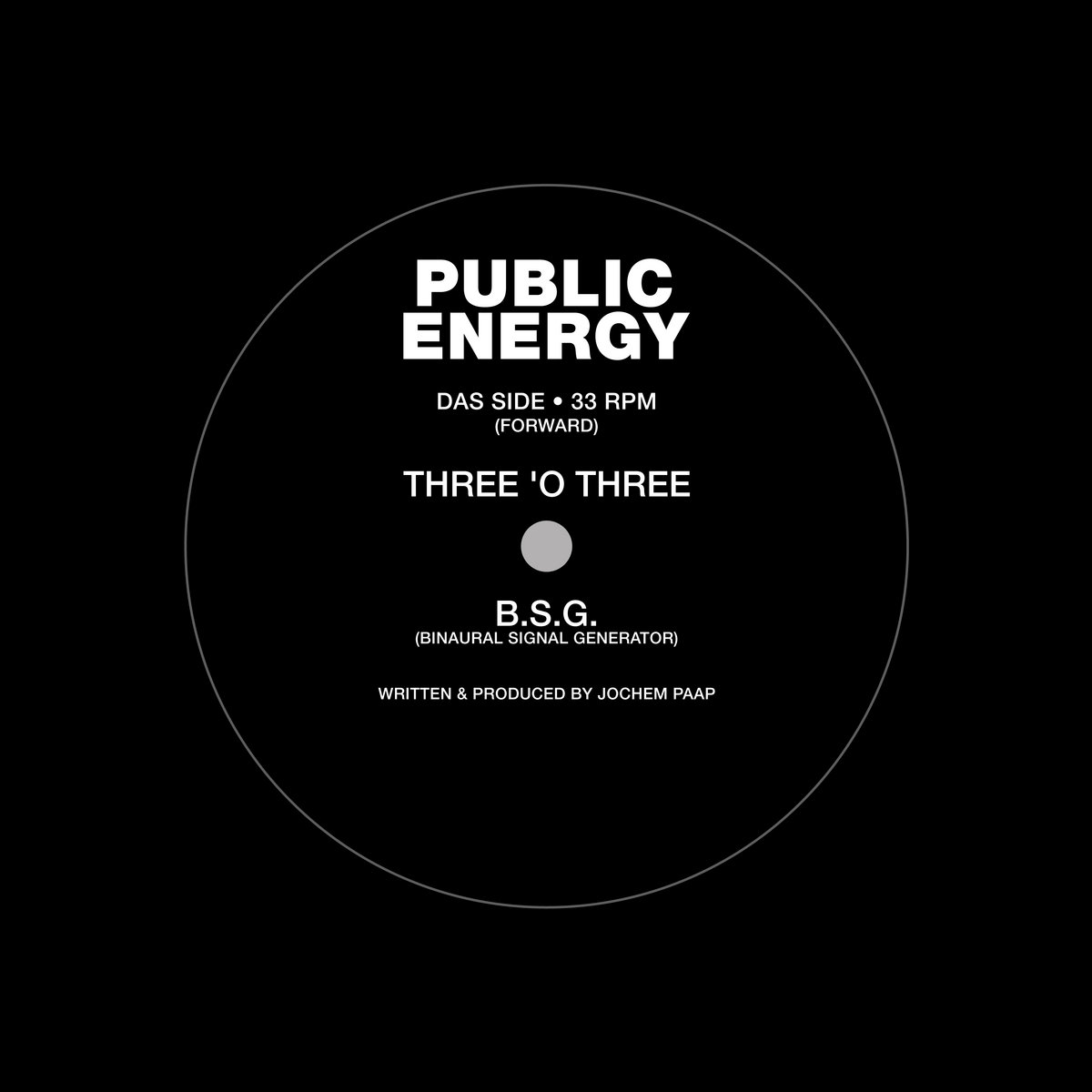 Three 'O Three | Public Energy | Speedy J