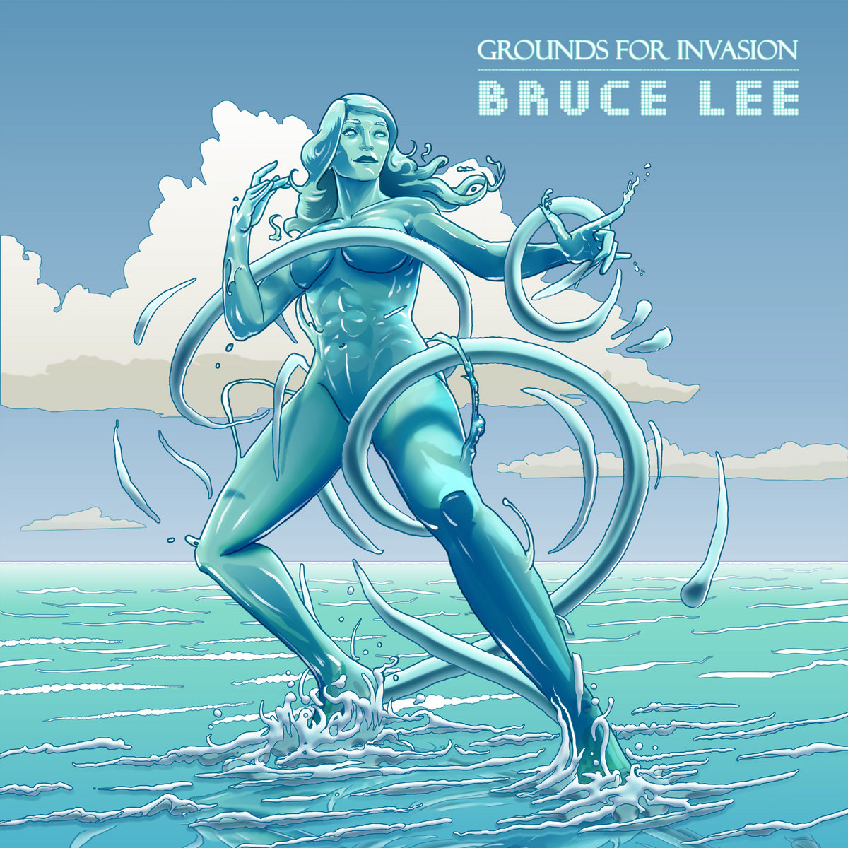 'Bruce Lee' & 'Let Go' Double A-Side Single cover