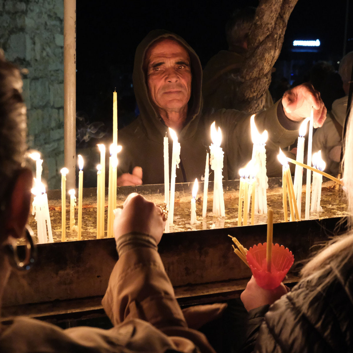Обложка Orthodox Easter Night Service in Ohrid, North Macedonia