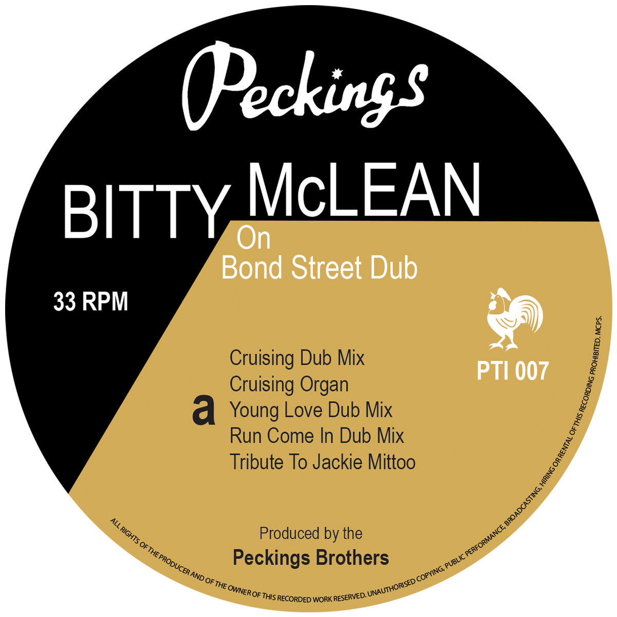 Baby Tonight Dub Mix | Bitty McLean | Peckings Records