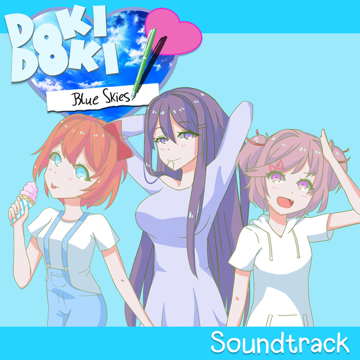 Doki Doki Blue Skies on X: Surprise! The Blue Skies Soundtrack is finally  coming to Spotify, Apple Music and  Music!   / X