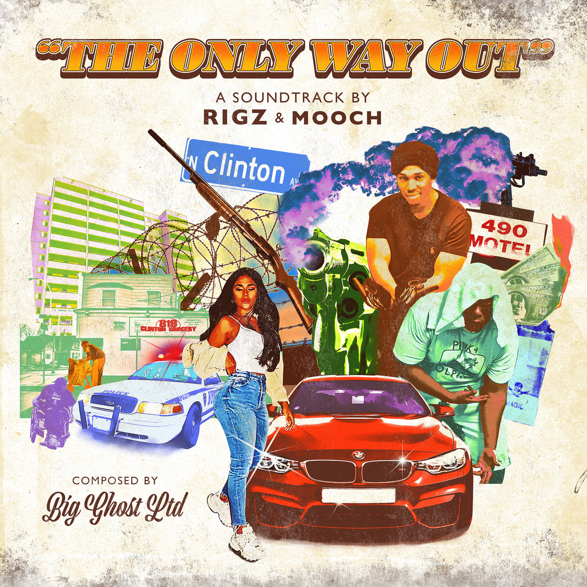 洋楽 RIGZ MOOCH big ghost ltd ONLY WAY OUT Rigz & Mooch - The Only Way Out | Big Ghost LTD | de Rap Winkel