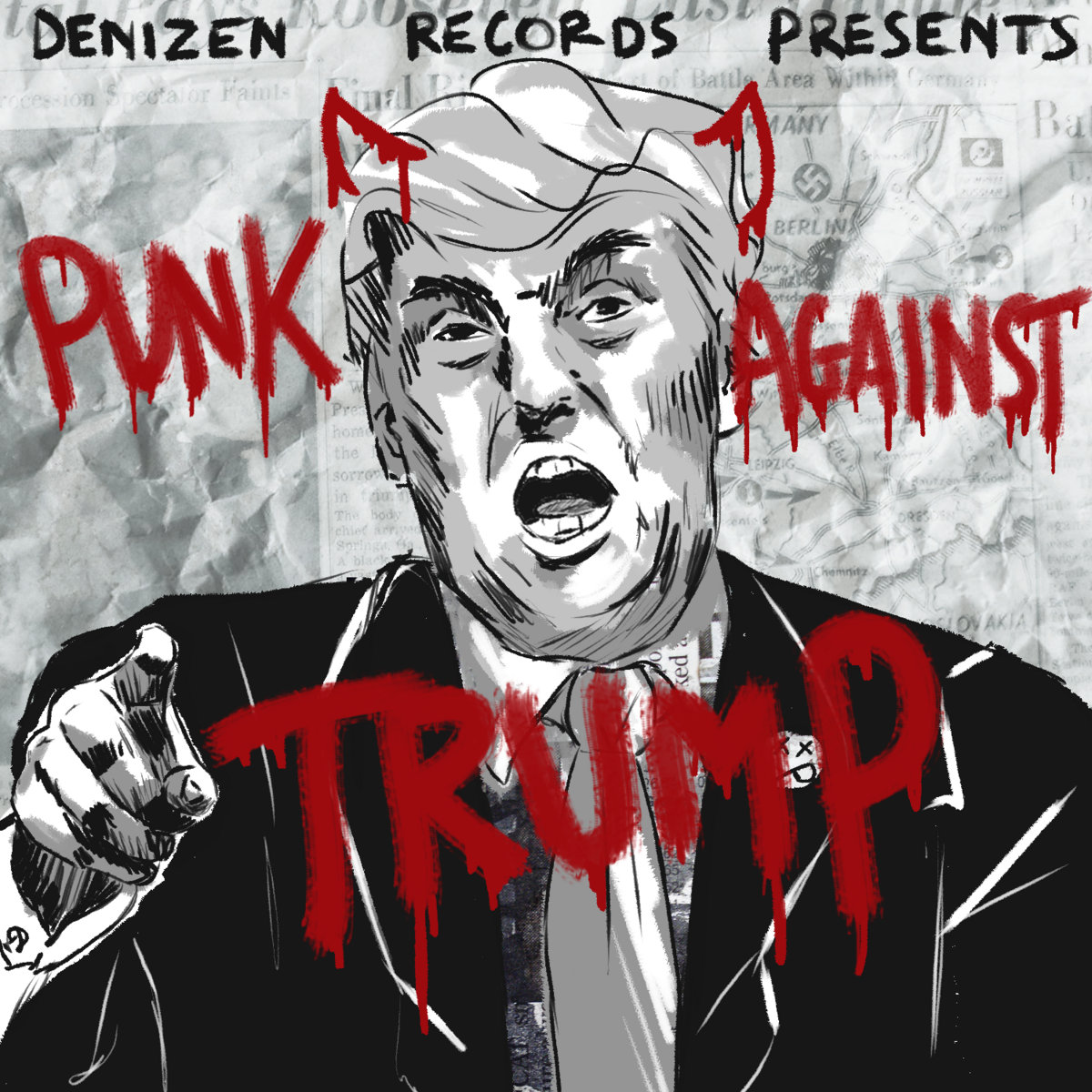 punk against trump denizen records