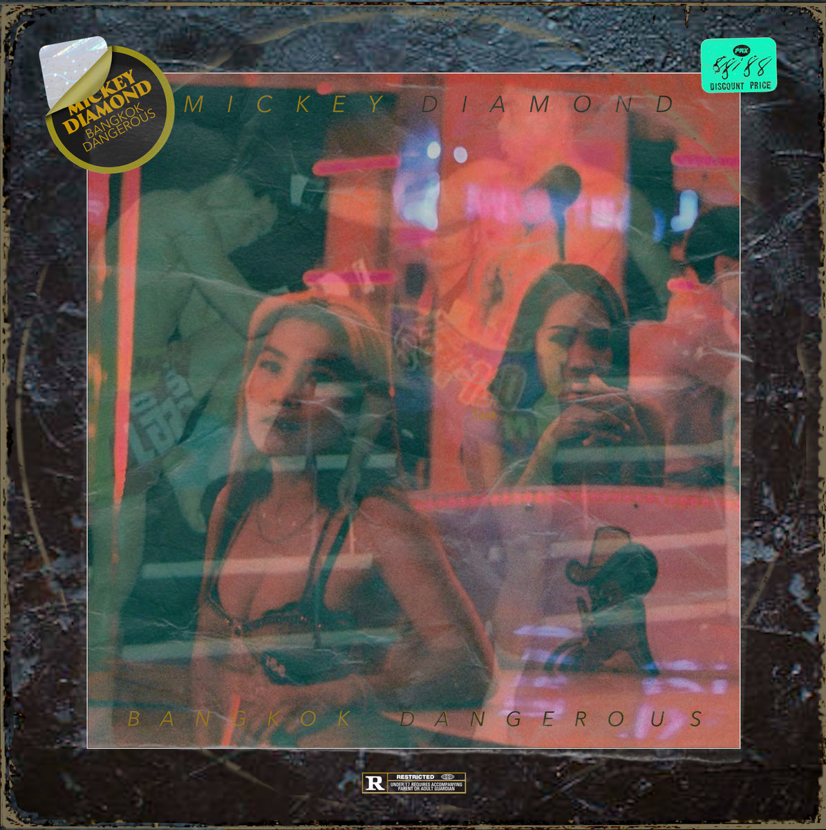 洋楽 Mickey Diamond / Bangkok Dangerous 1 Mickey Diamond – Bangkok Dangerous 1 – Vinyl (Sea Blue, 12