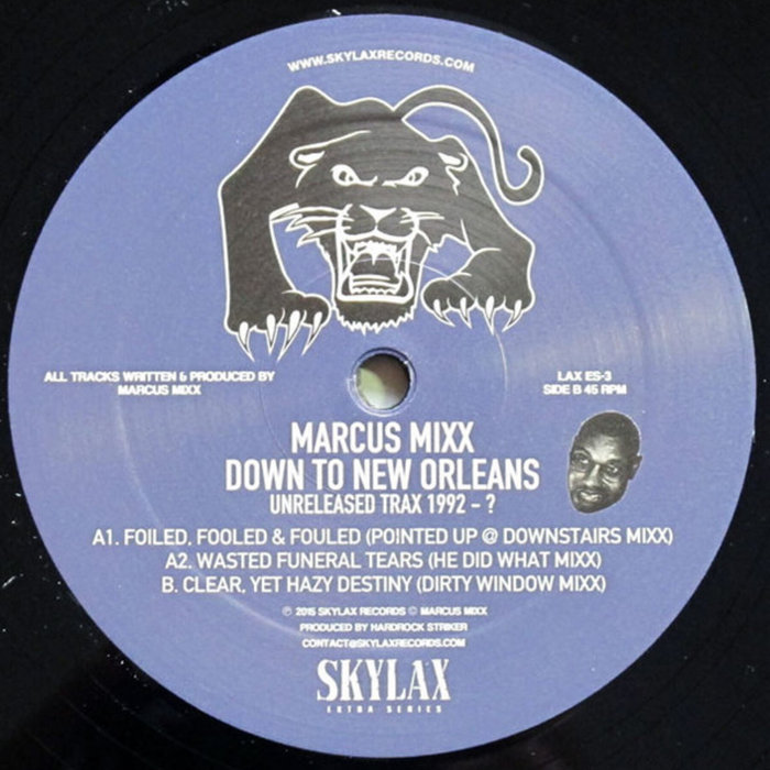 Pochette de Down to New Orleans par Marcus Mixx