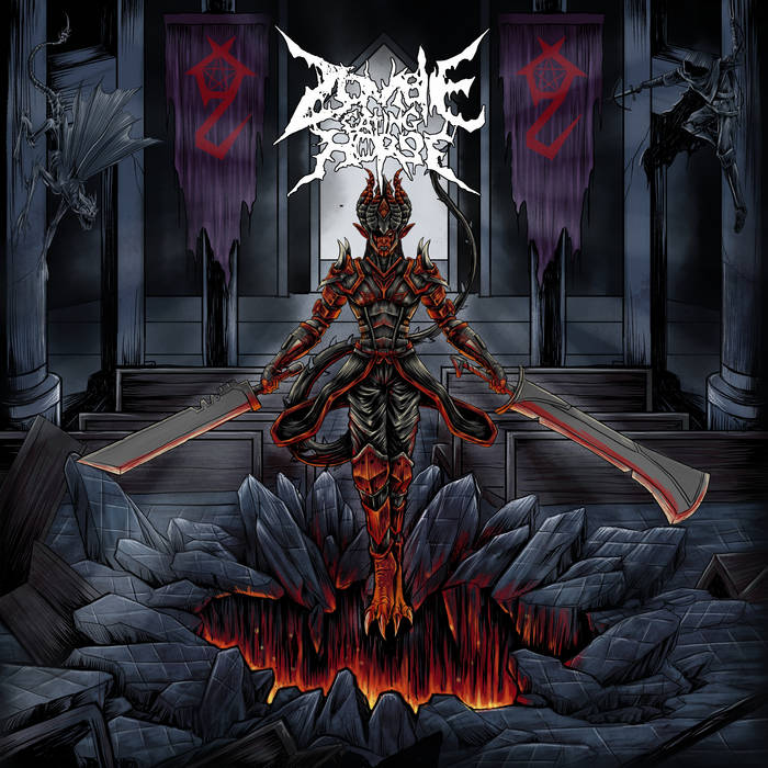 Zombies Eating Horse