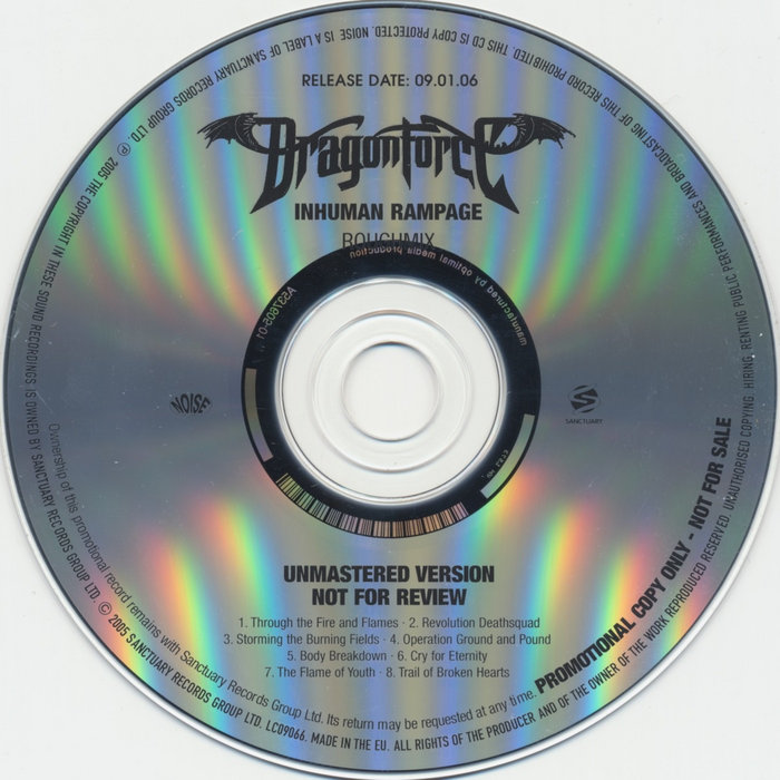 Inhuman Rampage (Rough Mix) | DragonForce | Matthew Adamski