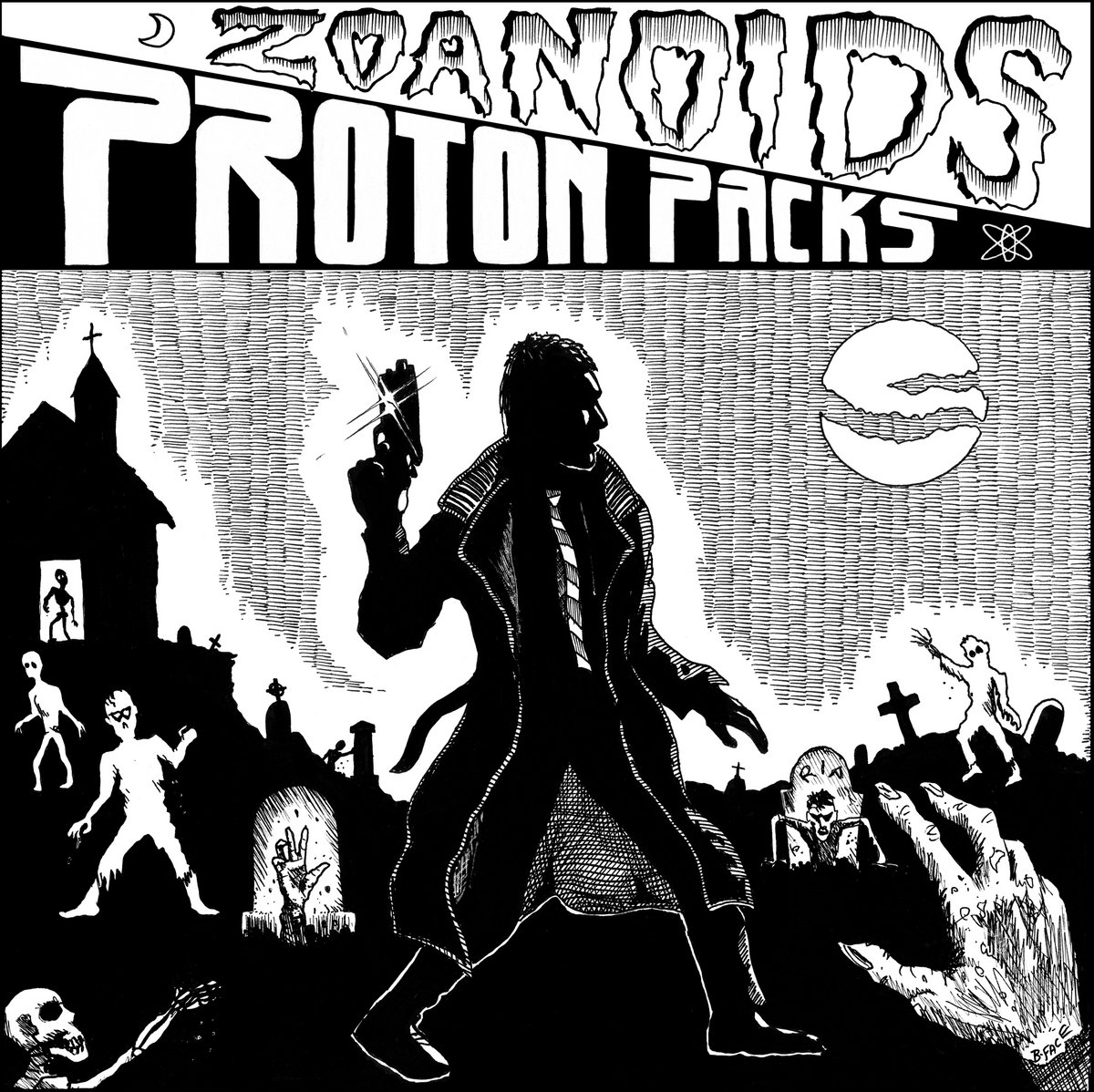Proton Packs / Zoanoids Split EP | Hey Pizza! Records