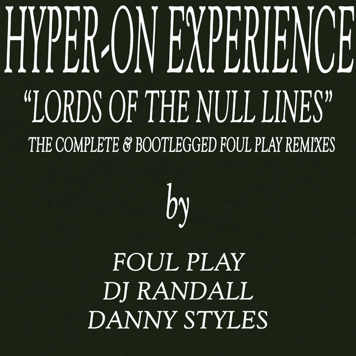 KF99R - Lords Of The Null Lines - Complete & Bootleg Remixes  EP