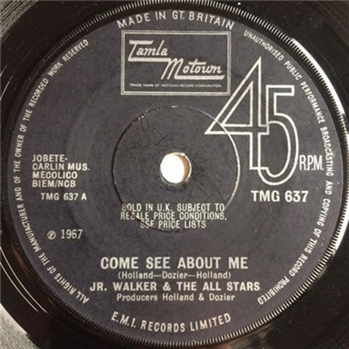 Come See About Me | Junior Walker & The All Stars